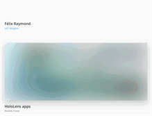 Tablet Screenshot of felix-raymond.com